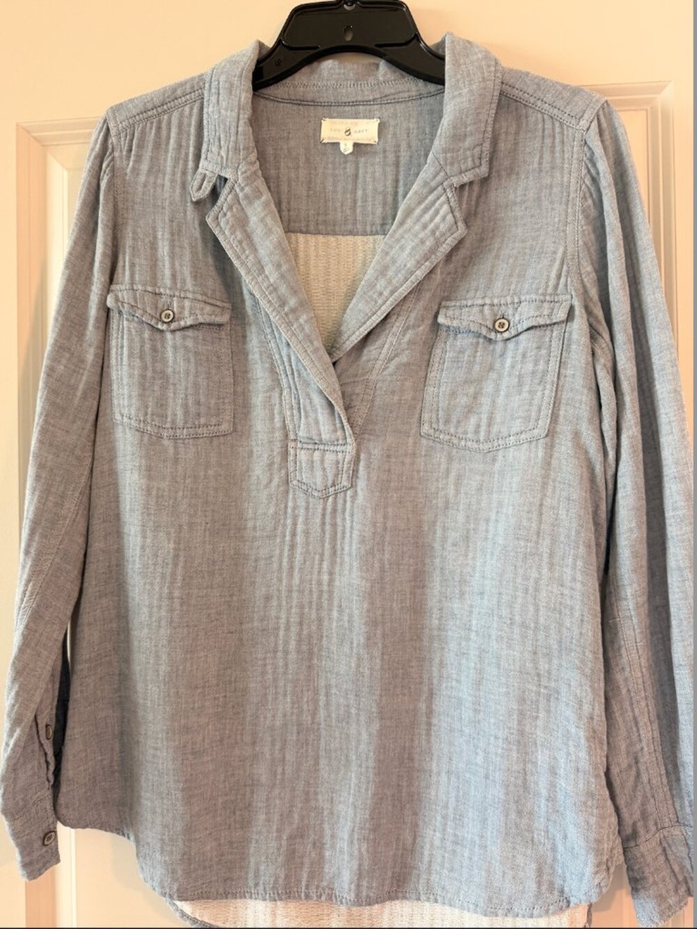 LOU & GREY Chambray Pop-Over